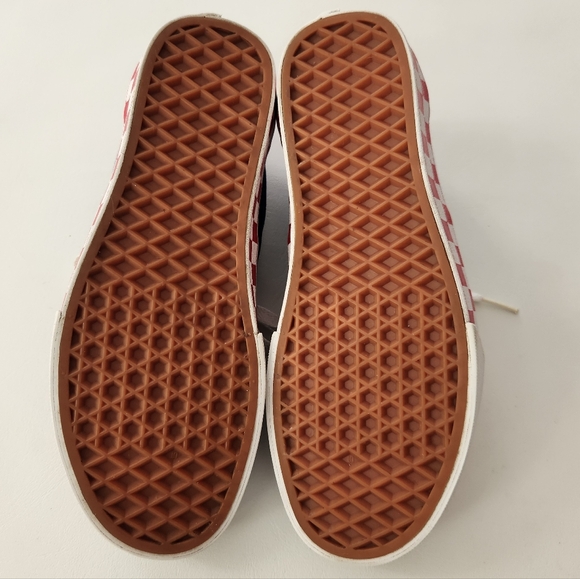 Vans Era skateboard shoes (BMX Checkerboard ) true blue/ red - Picture 6 of 8